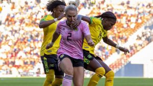 Reggae Girlz go down to Scotland in final warm up before World Cup