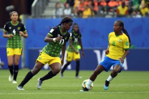 Reggae Girlz striker blasts JFF over unpaid wages