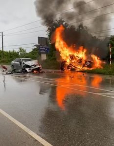 4 killed in ST Ann crash  not yet identified.