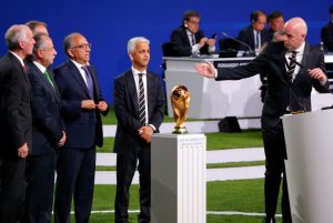 Mexico, Canada and the United States to host the 2026 FIFA World Cup