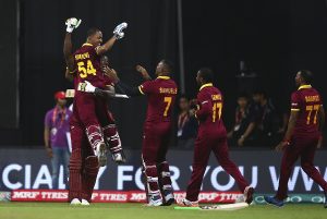 WIndies arrive in Pakistan for Whiteball series.