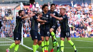 Manchester City two victories away from retaining their Premier League title