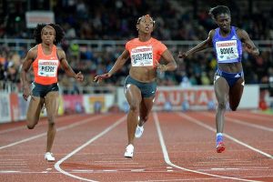 Shelly-Ann Fraser-Pryce second in women’s 100 meters at Gala Dei Castelli International