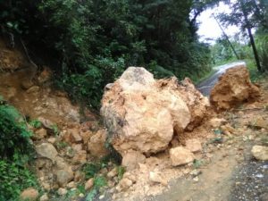 Several roads impassable after heavy rains this weekend