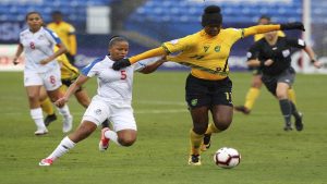 Jamaican striker, Khadija ‘bunny’ Shaw signs two year contract with Des Girondinis de Bordeaux