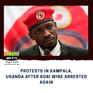 Protests in Kampala, Uganda after Bobi Wine arrested again