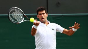 Novak Djokovic and Rafael Nadal remains on course for a semi-final meeting at Wimbledon