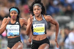 Elaine Thompson -Herah and Shelly Ann-Fraser winners at Eugene Diamond League meet