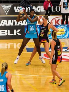 Jhaniele Fowler among statistical leaders in Super Netball league in Australia