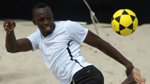 Usain Bolt trains in Norway with top-flight side Stromsgodset