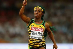 Shelly-Ann Fraser Pryce’s statue now in the island