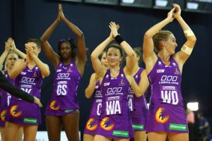 Aiken and Firebirds back in playoff contention with win over Giants Netball