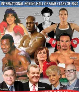 International Boxing Hall of Fame induction ceremony pushed back