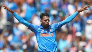 Karthik & Hardik Pandya in ICC Rest of the World XI vs Windies