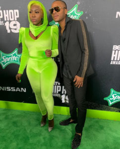 Spice and Dexta Daps rep dancehall at the BET Hip Hop Awards