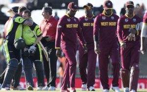 Despite the highly touted return of all-rounder Dwayne Bravo West Indies beaten by Ireland in T/20