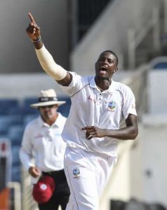 Jason Holder remains at # 9 on ICC test bowlers rankings