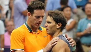 Del Potro into US Open final as Nadal retires