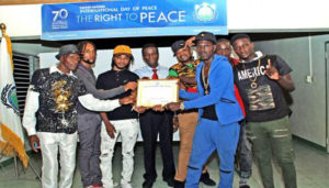 Just For Peace International gets Ambassador for Peace Award