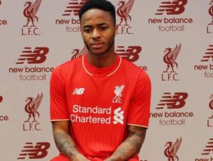 Jamaican born Raheem Sterling says Liverpool will always occupy a place in his heart