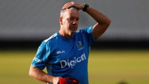 West Indies coach Stuart law has been suspended for 2 ODI’s