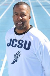 Lennox Graham the hurdles coach for the Americas team at IAAF Continental Cup