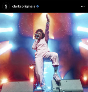 Clarks Original endorses Lila Ike’s Clarks fashion