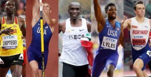 Five finalists shortlisted for the Male World Athlete of the Year