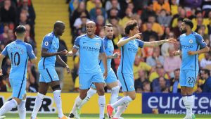 Manchester City maintained their unbeaten start in the English Premier League