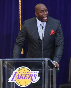 Magic Johnson refute reports that he was toxic to the NBA team