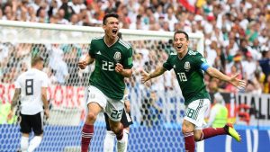 Day of upsets as Mexico shocks Germany and Brazil drop points