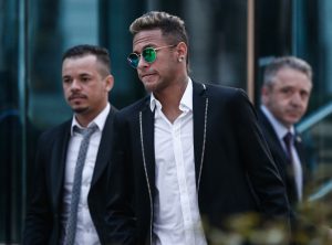 Neymar testified to Brazilian prosecutors for five hours yesterday