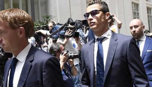 Cristiano Ronaldo expected back in Madrid next Tuesday to attend a trial for tax evasion