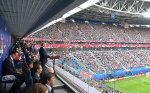 Overseas fans at the 2018 World Cup spent about €1.3 billion