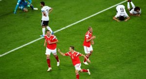 Hosts Russia inches closer to second round qualification in 2018 FIFA World Cup