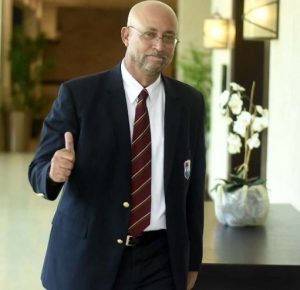 Ricky  Skerritt the new  president  of  Cricket  West  Indies