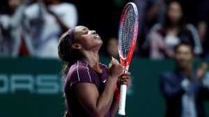 Sloane Stephens produces fine comeback to reach WTA Finals