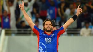 Afridi to lead World XI vs Windies after injured Morgan pulls out