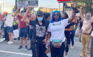 Spice joins protest in Atlanta