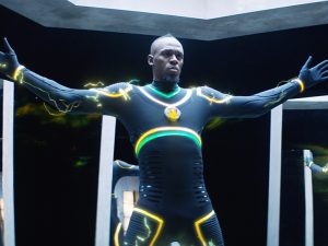 Usain Bolt Goes Superhero For New AD Campaign