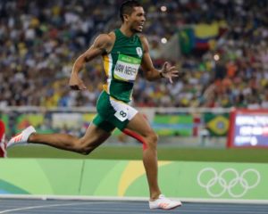 Olympics and World 400-metre record-holder Wayde van Niekerk win in Bloemfontein