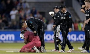 West Indies hopes of reaching the semi-final of the ICC Cricket World Cup derailed