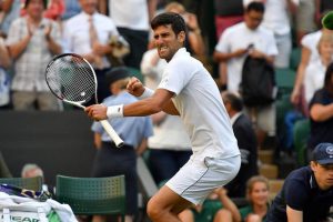 Novak Djokovic returns to grand slam semi-final for the first time since 2016