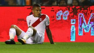 Peru captain Paolo Guerrero, who was cleared to play at Fifa World Cup …now banned again