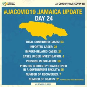 Confirmed Covid 19 cases climb to 53