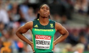 Caster Semenya will not defend her 800-metres title at the World Championships