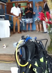 Oracabessa Foundation and Oracabessa Fishers Association officially opens Dive Shop