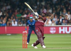 Evin Lewis moves into top five in the latest MRF/ICC T/20 international batting rankings