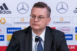 UEFA vice-president Reinhard Grindel has announced his resignation