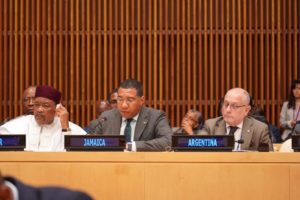 Holness continues to lobby for climate mitigation funding